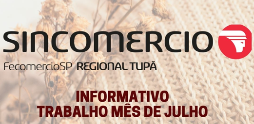 Trabalho no Mês de Julho